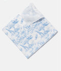 Luxury Safari Muslin Swaddles – Soft Blue & Pink Toile Wraps